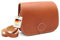 Thielemann braune Handtasche Victoria Made in Germany, aus extra starkem Leder Tasche zum Umhängen, Crossbody Bag für Frauen, Satteltasche, Ledertasche, Damentasche, kleine Schultertasche
