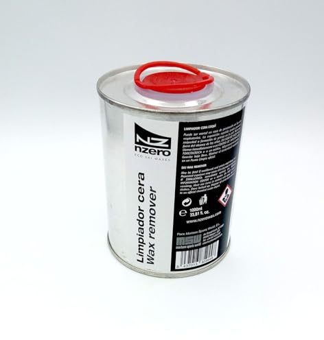 NZEROWAX - Liquido Limpiador de Cera, 1000ml | Limpiador Ceras Esquís y Tablas de Snowboard