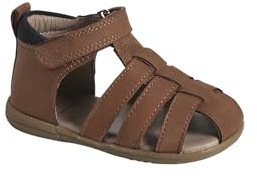 Vertbaudet Jungen Baby Lauflern-Sandalen braun 20