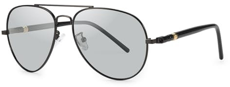 Myiaur Nachtsichtbrille für Herren Damen Polarisiert CAT.2 Gläser Klassisches Design Blendreduzierung Leichtgewicht für Tag & Nacht Autofahren