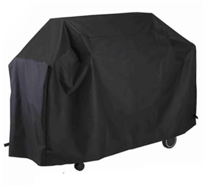 Housse Barbecue Exterieur,Housse Barbecue,Housses pour Barbecue,145x61x117cm,Étanche à l'eau Et à La Poussière,Fermeture Velcro Latérale,avec Sac De Rangement,pour Barbecue à Gaz à Brûleurs