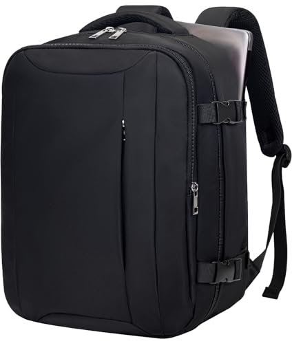 VMIKIV Zaino Ryanair 40x30x20 Zaino da Viaggio 40x20x25 Aereo Bagaglio a Mano 55x40x20 Borsa da Cabina per Wizz Air per Vueling Zaini Porta PC Donna Uomo 45x36x20 per Easyjet,Antifurto