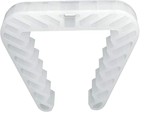 10 Stück Danto® Spar Pack Fensterklammer, Fensterstopper für Rahmenstärke 3,0 bis 5,0 cm, transparent