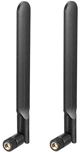 4G LTE Antenna 10dBi RP-SMA Male Cellular Antenna for Signal Booster Repeaters Cameras Hotspot Trail Security Gateway Industrial IoT Wireless CPE Router Hotspot Spypoint Link Micro Antenna Trail Cam