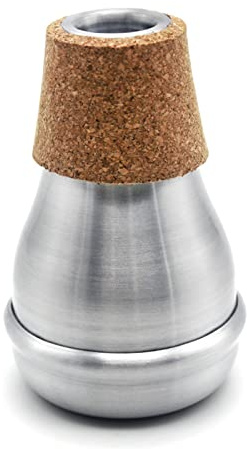 Sourdine d'entraînement en aluminium de taille trompette pour silencieux léger - Pratique en intérieur pour débutants et joueurs expérimentés