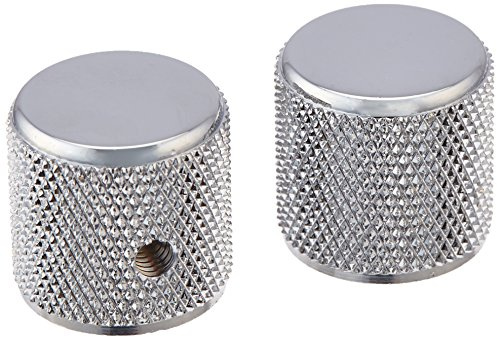 Fender Telecaster/Precision Bass Knobs - Knurled Chrome