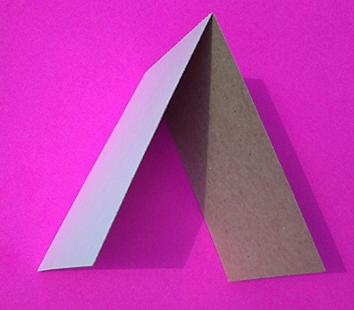 700 Cardboard Sleeves Folded Flat Vending 3 x 4.5 Sports Card Folders Mail Shipping Stiffeners Insert