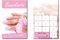 500 Stück Bonuskarten Nagelstudio Rosa Nägel Wellness Kosmetik (BOK-421) mit 10 Stempelfeldern Treuekarten Massage Beauty