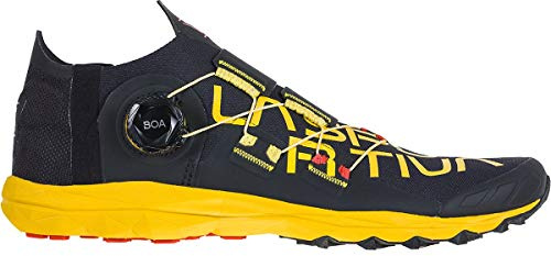 La Sportiva Vk Boa, Scarpe da Trail Running Uomo, Nero Giallo, 44.5 EU