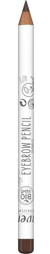 lavera Augenbrauenstift - Brown 01 - Naturkosmetik - Für definierte Augenbrauen - Frei von Silikonen - Frei von Mineralöl - Vegan - Bio Jojobaöl & Bio Sheabutter - 1,14g