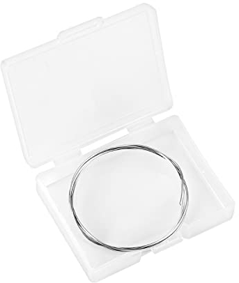 AIEX 35cm alambre de plata para soldar, alambre joyeríade baja temperatura Duro alambre de plata para reparación de joyas Soldadura electrónica 0.88 mm