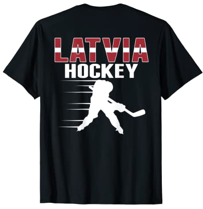 Latvia Ice Hockey Fans Jersey - Support Latvian Hockey Team T-Shirt