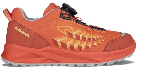 LOWA Halbschuh FERROX GTX LO JR Flame/senf 32