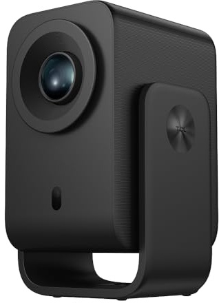 Proiettore portatile TCL C1 GTV, Proiettore 1080p nativo, gimbal e Netflix integrati. Wi‑Fi/Bluetooth, 30.000h durata, autofocus, audio Dolby 8W, proiezione fino a 120” incluso soffitto.