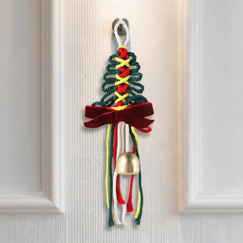 SingingWang Adornos Arbol Navidad, Adornos Navidad, Adorno Puerta Navidad, Campanas Navideñas, Decoracion Navidad, para Casa, Tiendas, Restaurantes, Bares (A1)