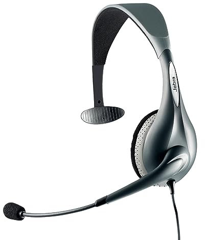 Jabra UC VOICE 150 mono Monoaural Diadema Gris - Auriculares con micrófono (PC/Juegos, Monoaural, Diadema, Gris, Alámbrico, Circumaural)