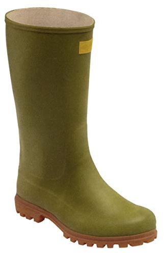 Trento Stivale Ginocchio Gomma Verde N.39