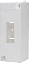 Kopp 347722001 Aufputz - Verteilerkasten klein ohne Tür 1-reihig für 2 Pole