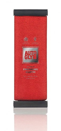 Auto Glym Hi-Tech Finishing Buffing/Polishing Microfibre Red Cloth 40 x 40cm