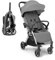 KikkaBoo Eden, Buggy Kinderwagen bis 22 kg – Leicht (7,1 kg), Kompakt & Stilvoll, One-Hand-Faltbar, Inkl. Regenschutz, Grau