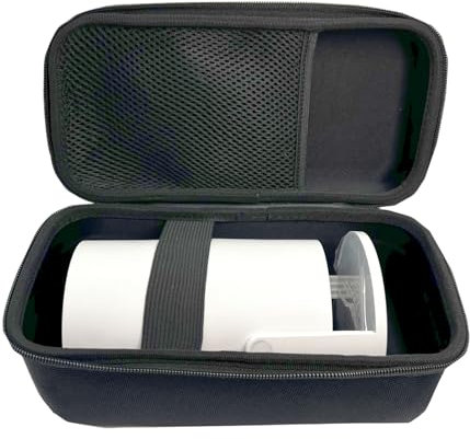 BeisDirect resefodral för HY320/HY300 projektor förvaringsfodral hårt EVA-fodral projektorväska för HY320/HY300 projetor skydd bärväska, 240 x 115 x 125 mm