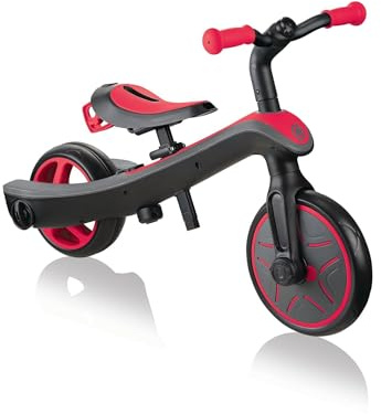 GLOBBER Dreirad Explorer 2 in 1 rot