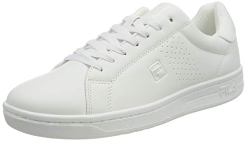 FILA Crosscourt 2 men Herren Sneaker, Weiß (WhiteXWhite), 42 EU