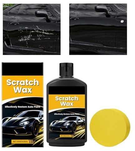 Riparatore di per carrozzeria, crema lucidante, cura 125 g, pasta riparatrice per automobilistici, restauro vernice esterna del veicolo