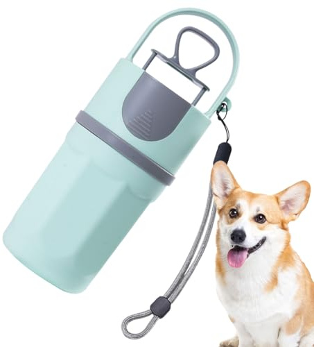 Ramâšseuà Črotťeş de animales sin contacto con dispensador de bolsas, higiénico, portátil, fácil de limpiar | Mar