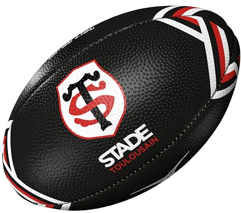 Gilbert Mini Ballon de Rugby Toulouse - Collection Officielle Stade TOULOUSAIN