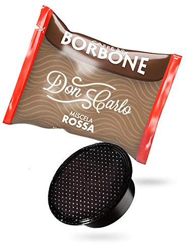 400 Kapseln Caffè Borbone Produkte A Modo Mio Mischung rot