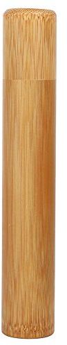 Caja de Almacenamiento Té de Bambú, Tarro de Té Portátil de Bambú Natural Hecho a Mano Almacenamiento Contenedor Caja de Incienso con Tapa Accesorios de Cocina(2.5 * 15.5)