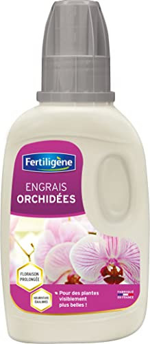 FERTILIGENE FEOR250 - Engrais Liquide Orchidées 250 ml - Des plantes visiblement plus belles en 7 jours - Apporte une nourriture équilibrée - Formule à base de minéraux - Pour 35 L de solution diluée