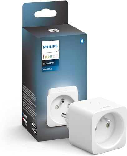 Philips Hue Smart Plug, prise connectée, fonctionne avec Alexa, Google Assistant et Apple Homekit