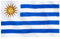 Runesol Uruguay Flagge, 91x152cm (3ft x 5ft), 4 Ösen, uruguayische Flagge, República Oriental Del Uruguay, Orientalische Republik Uruguay, Premium-Fahnen für drinnen und draußen, Dreikönigstag