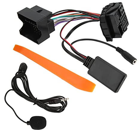Akozon Bluetooth 5.0 Aux-ingångsadapter med 12-stiftsbyte för Cd30 Mp3 Cdc40 Cd70 och Dvd90
