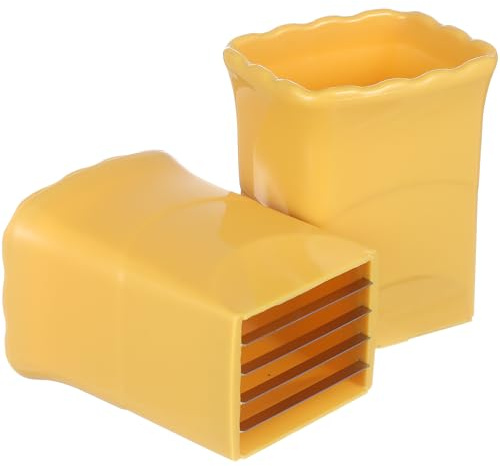 Gatuida 2 pezzi tagliafrutta: affettatrice tazza, affettatrice portatile, tazza affettatrice veloce per frutta e verdura per insalata, utensili da cucina con coperchio protettivo
