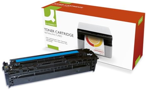 Q-Connect Compatible Solution HP 125A Cyan Laserjet Toner Cartridge