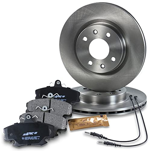 BESTPRICE Set freni asse anteriore incl. dischi freno ventilati Ø 259 mm + pastiglie freno anteriori