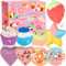 GUHAOOL Bombas de Baño, 9 Bombas de Baño Naturales, Spa Baño de Burbujas, Orgánicas y Naturales Artesanales de Baño de Burbujas, Set Regalo - para Regalos Mujer, Hombre, Niños, Navidad, San Valentin