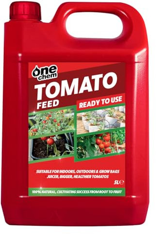 One Chem Tomato Plant Feed, 5 Litres, Liquid Solution, Indoor and Outdoor Growth Formula, Ready To Use
