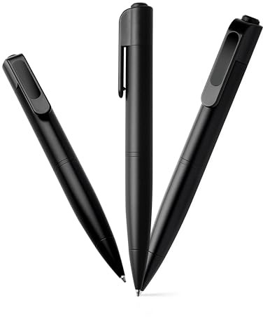DAMOA 4K UHD Body Camera Pen, Portable Wearable Recording Camera with Clip, 75° Wide-Angle Lens, USB-C Charging, MicroSD Storage Support, Compact Video Recorder for Work, Travel, Meetings