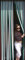 Slat Type Door Curtain, Strip Blind - GREEN & WHITE