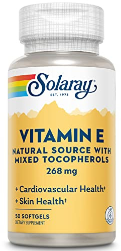 Solaray Vitamin E 400 IU | 50 Perlas
