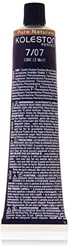 Wella Professionals Koleston Perfect Permanente CremeHaarfarbe, 7/ 07 mittel Blond natur-braun, 1er Pack (1 x 60 ml)
