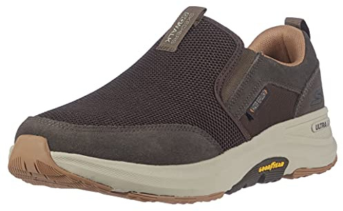 Skechers GO WALK OUTDOOR ANDES, Zapatillas Hombre, Marrón (Brown), 45 EU