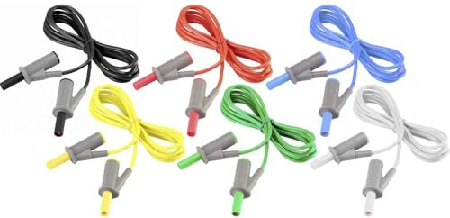 VOLTCRAFT MSB-501 Messleitungs-Set Lamellenstecker 4 mm Lamellenstecker 4 mm 1.50 m 12 St.