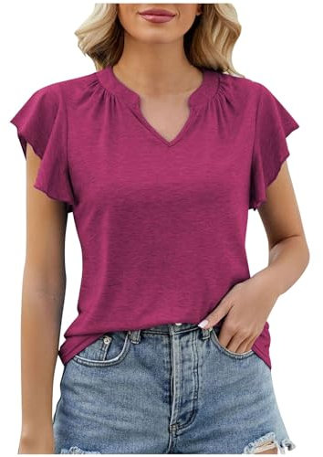 t Shirts für Damen v Ausschnitt Tunika Damen große größen 58 Bluse Langarm schwarz musselin Bluse Oversized grün lace top Tshirt 3/4 arm t Shirt v Ausschnitt