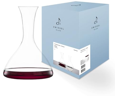 Zwiesel Glas Dekanter Vivid Senses, handgefertigte vielseitig einsetzbare Glas-Karaffe, robustes Tritan-Kristallglas, Made in Europe (Art.-Nr. 124071)