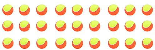 Aonukpdy 27 Pezzi Elasticità Soft Beach Tennis Ball Palline da Tennis in Gomma per Allenamento di Alta qualità